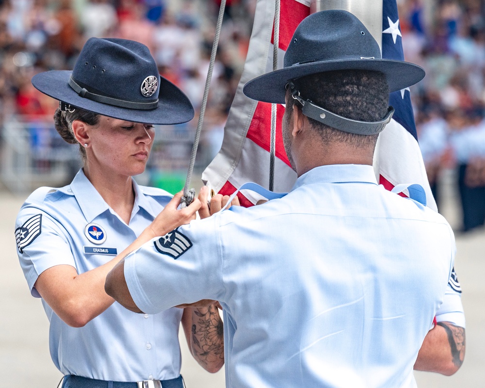 U.S. Air Force Basic Military Training graduation