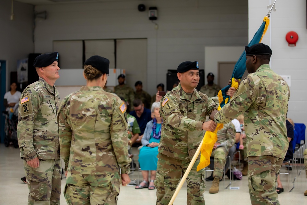 4960th Multi-Functional Training Brigade (MFTB) held a Relinquishment of Command Ceremony