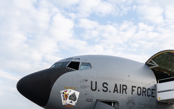 MoTA cast fly with the 100th ARW on 80th Anniversary of D-Day