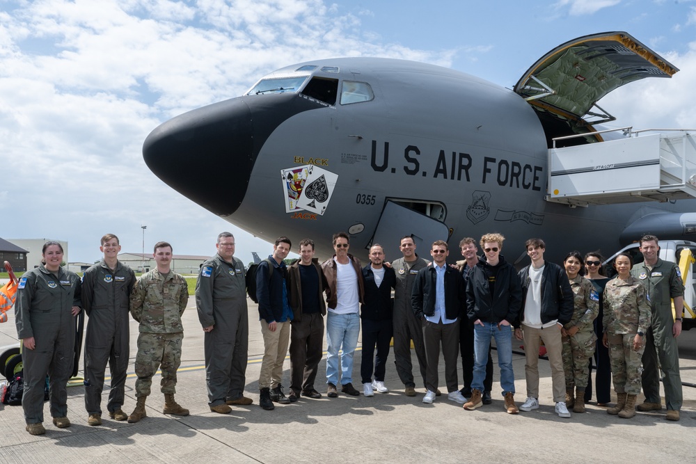MoTA cast fly with the 100th ARW on 80th Anniversary of D-Day