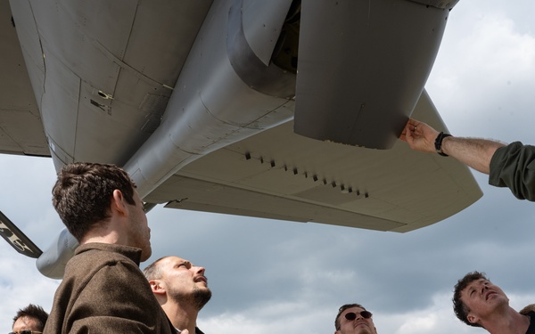 MoTA cast fly with the 100th ARW on 80th Anniversary of D-Day