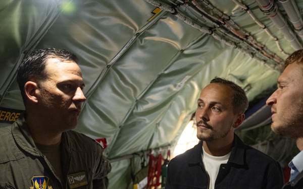 MoTA cast fly with the 100th ARW on 80th Anniversary of D-Day