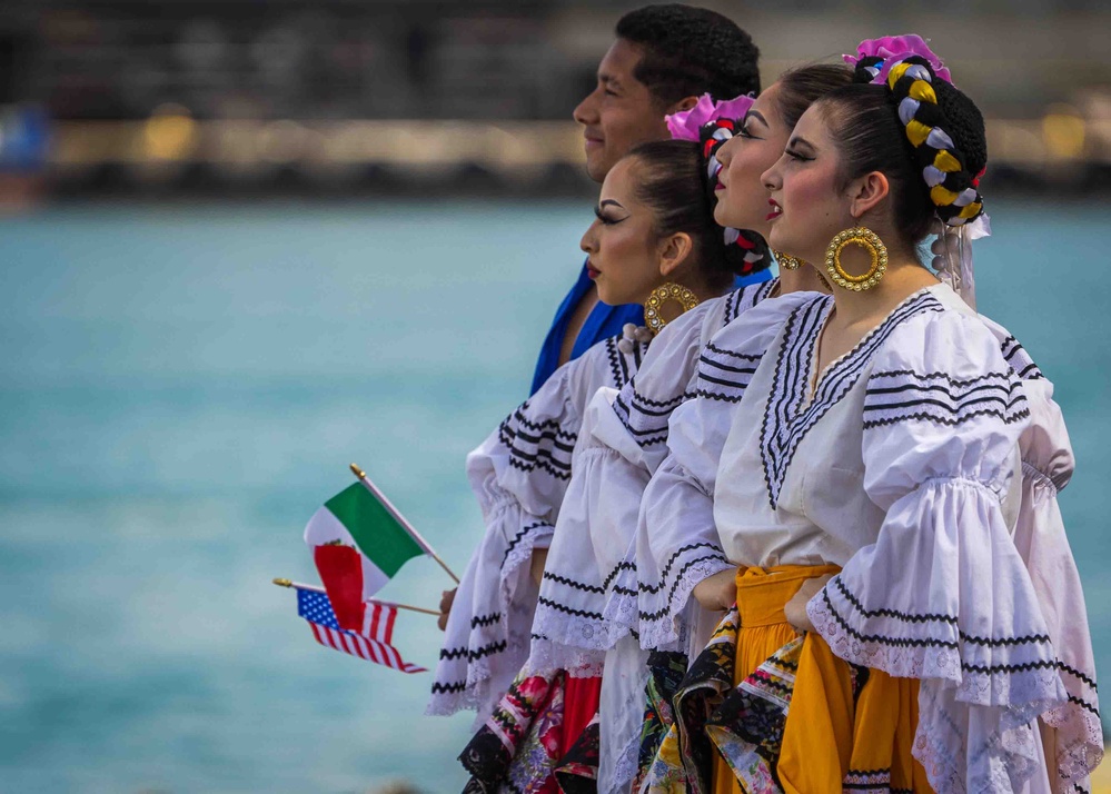 Mexico's Tall Ship Cuauhtemoc Visits Hawaii