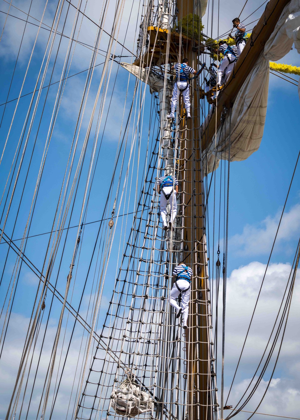 Mexico's Tall Ship Cuauhtemoc Visits Hawaii