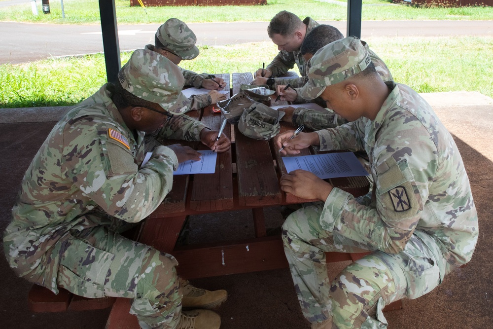 USARPAC Best Squad Competition Written Exam
