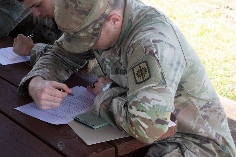 USARPAC Best Squad Competition Written Exam
