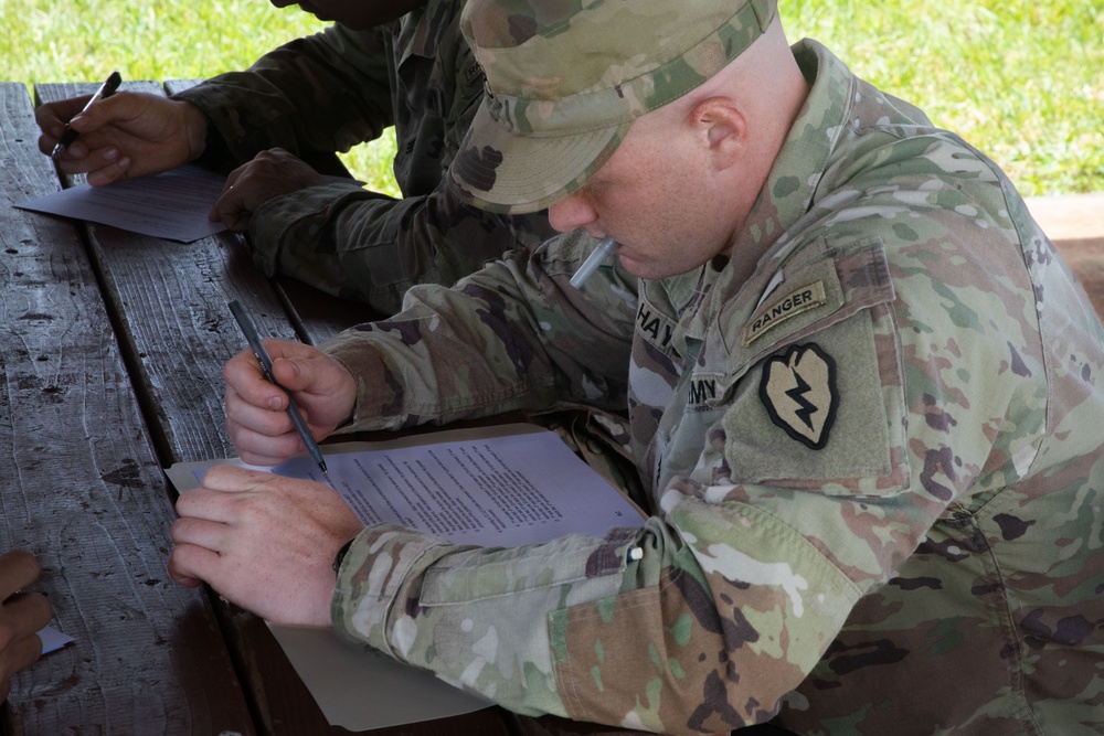 USARPAC Best Squad Competition Written Exam