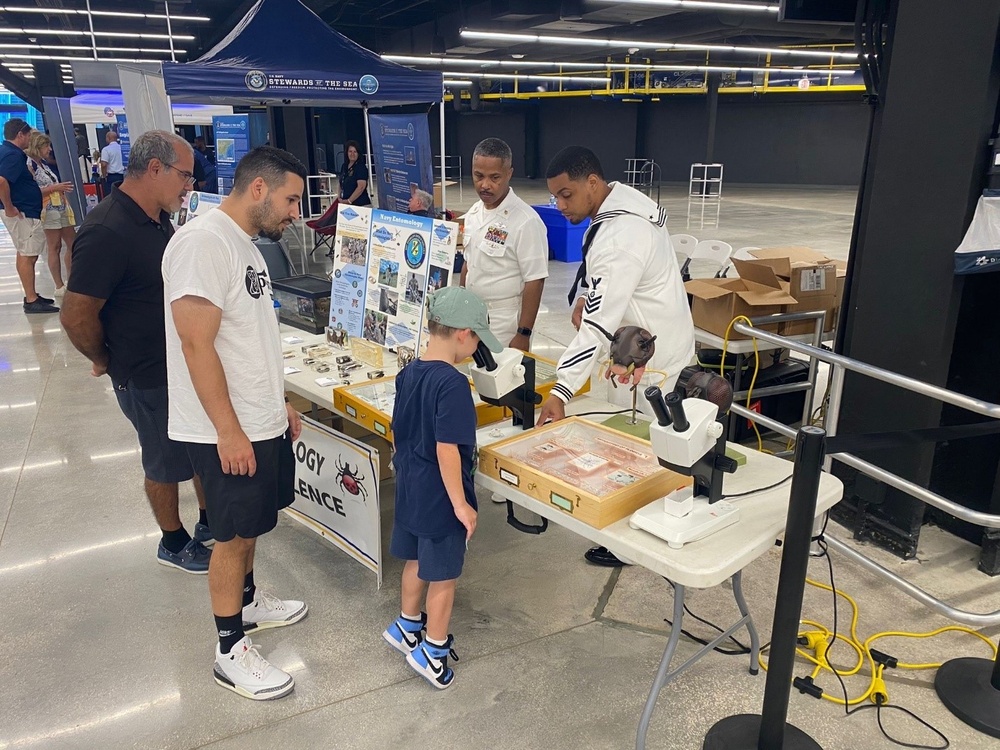 Navy Entomology Center of Excellence Makes Debut at Fleet Week Miami