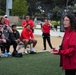 USA Men’s National Blind Soccer Team Visits Sailors