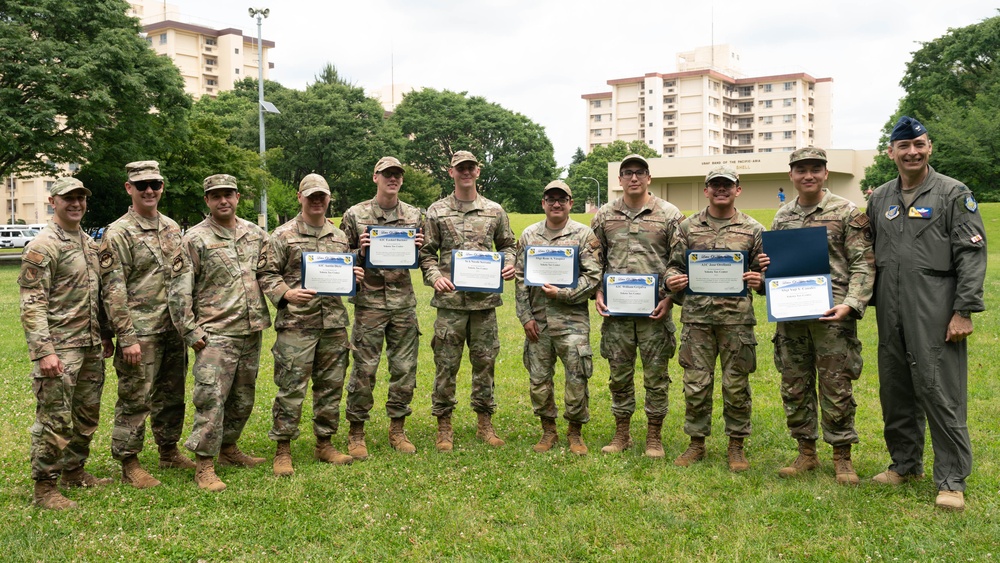 Yokota Tax Center volunteers celebrate historic year