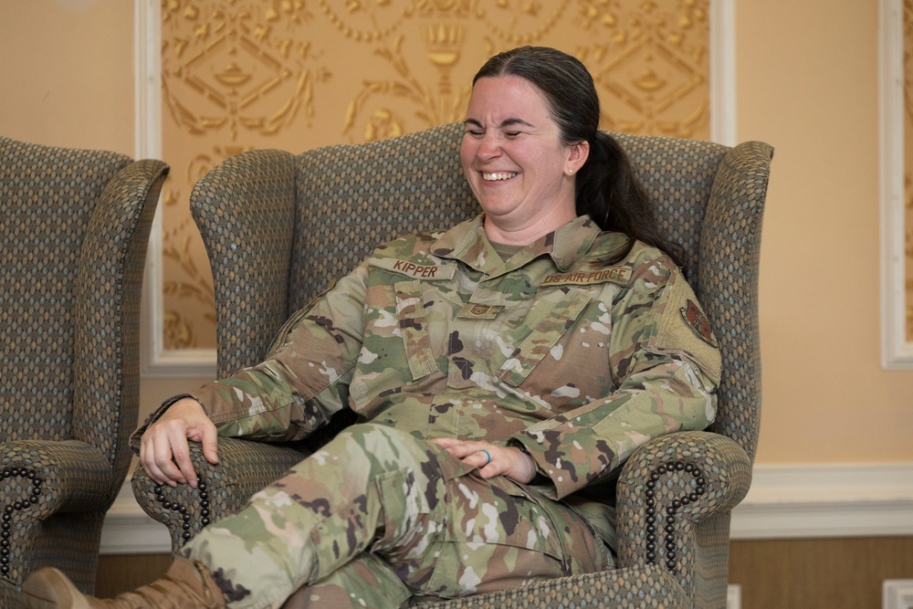 Chief Master Sgt. Jennilee Kipper's retirement
