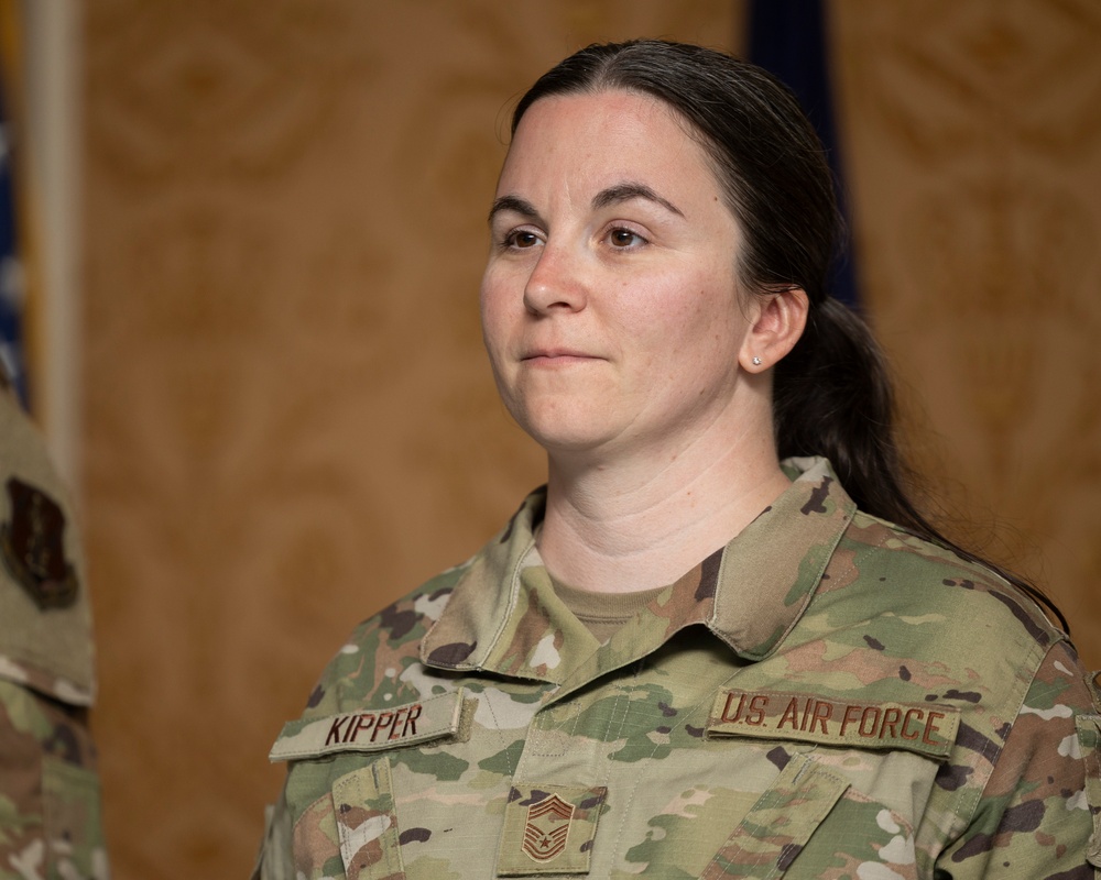 Chief Master Sgt. Jennilee Kipper's retirement