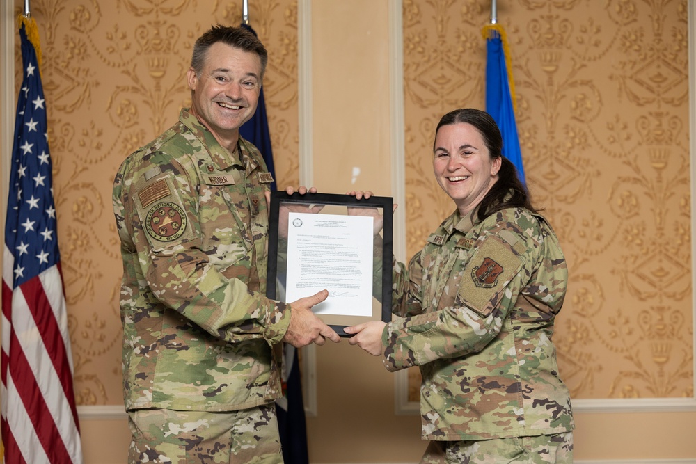 Chief Master Sgt. Jennilee Kipper's retirement