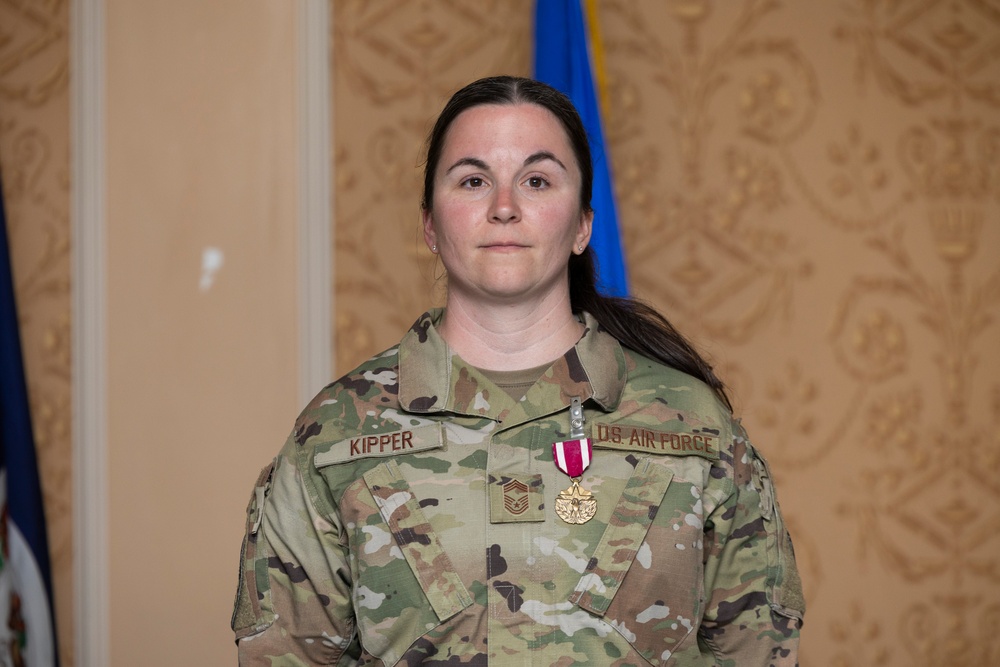 Chief Master Sgt. Jennilee Kipper's retirement