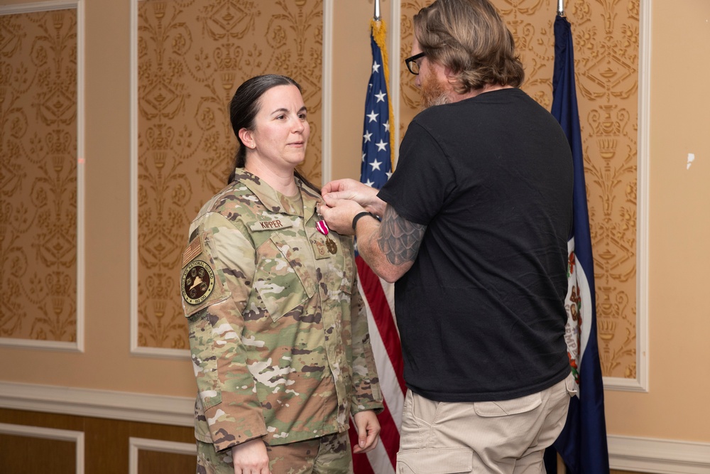 Chief Master Sgt. Jennilee Kipper's retirement
