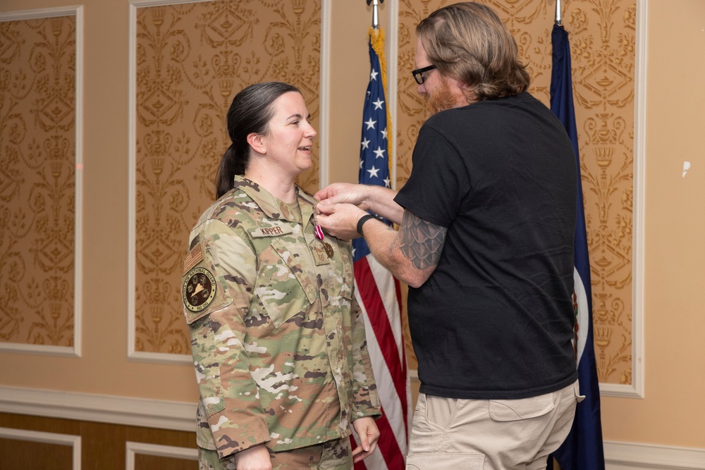 Chief Master Sgt. Jennilee Kipper's retirement