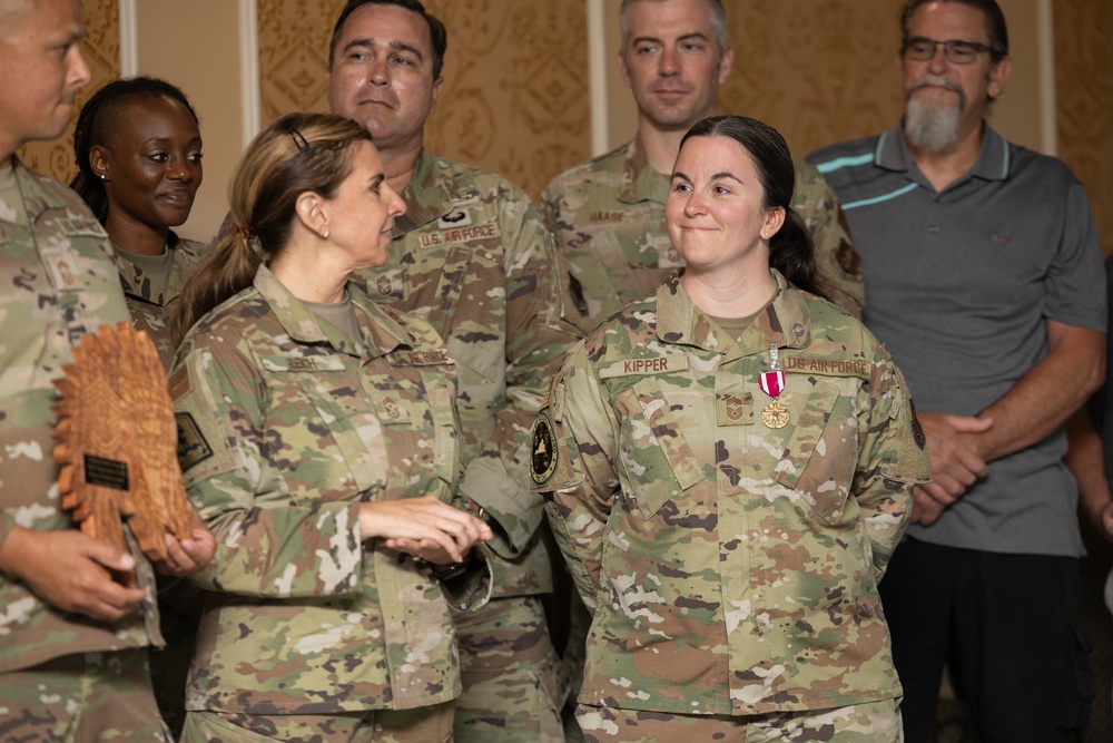 Chief Master Sgt. Jennilee Kipper's retirement