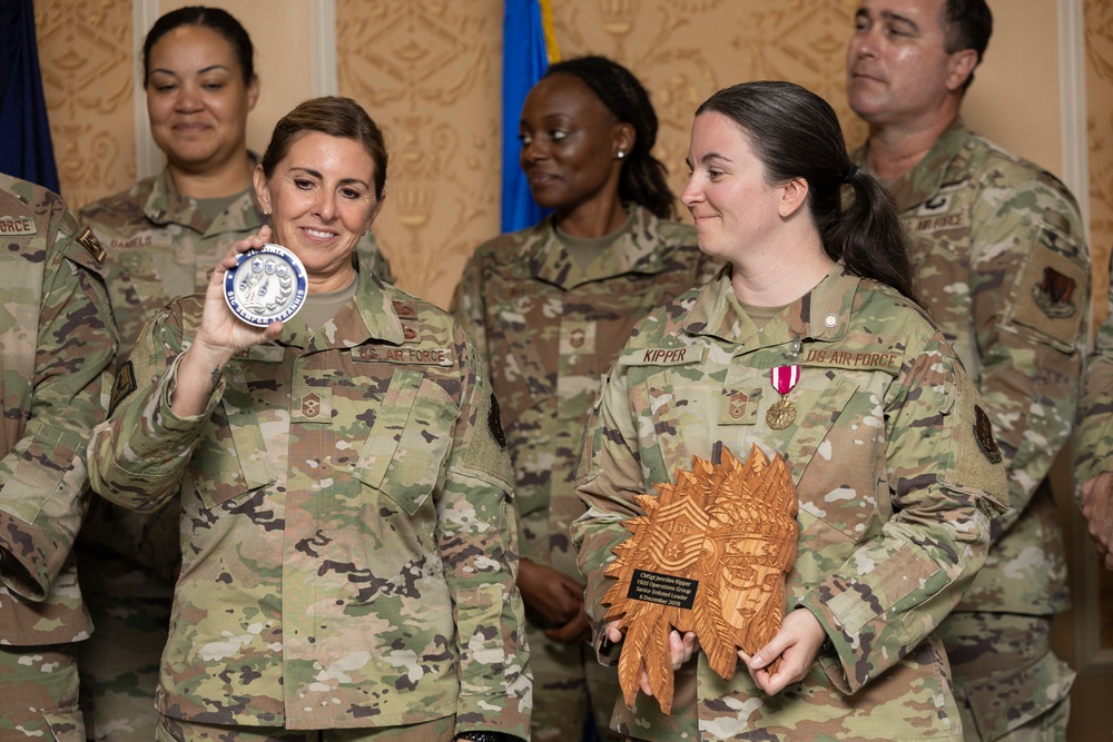 Chief Master Sgt. Jennilee Kipper's retirement
