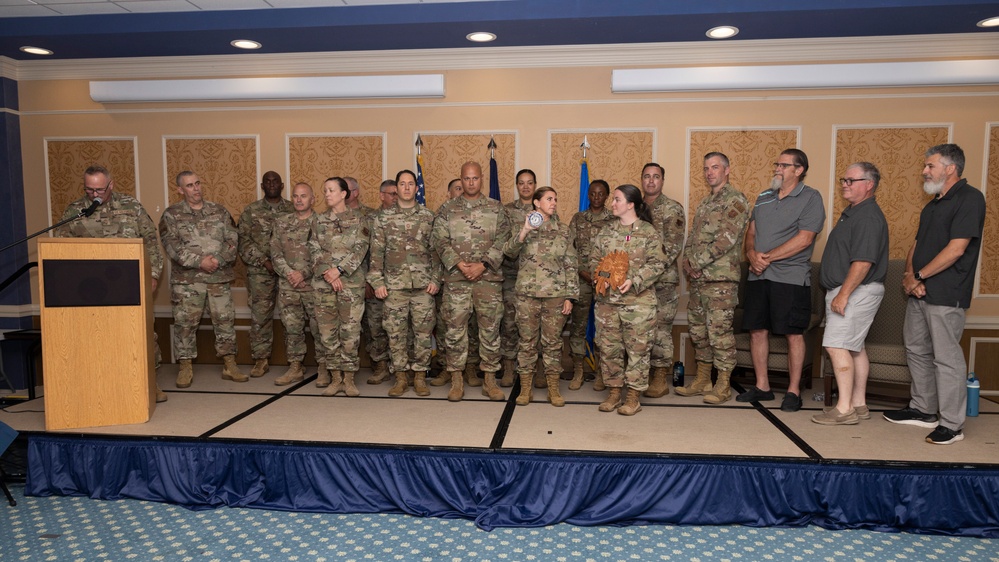 Chief Master Sgt. Jennilee Kipper's retirement