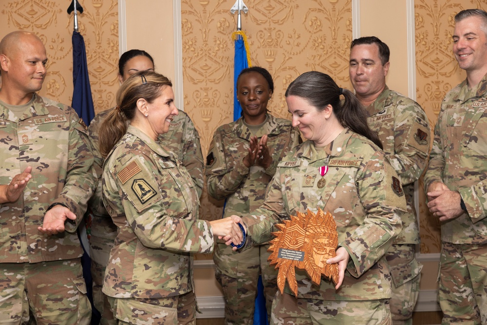 Chief Master Sgt. Jennilee Kipper's retirement
