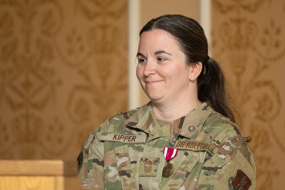 Chief Master Sgt. Jennilee Kipper's retirement