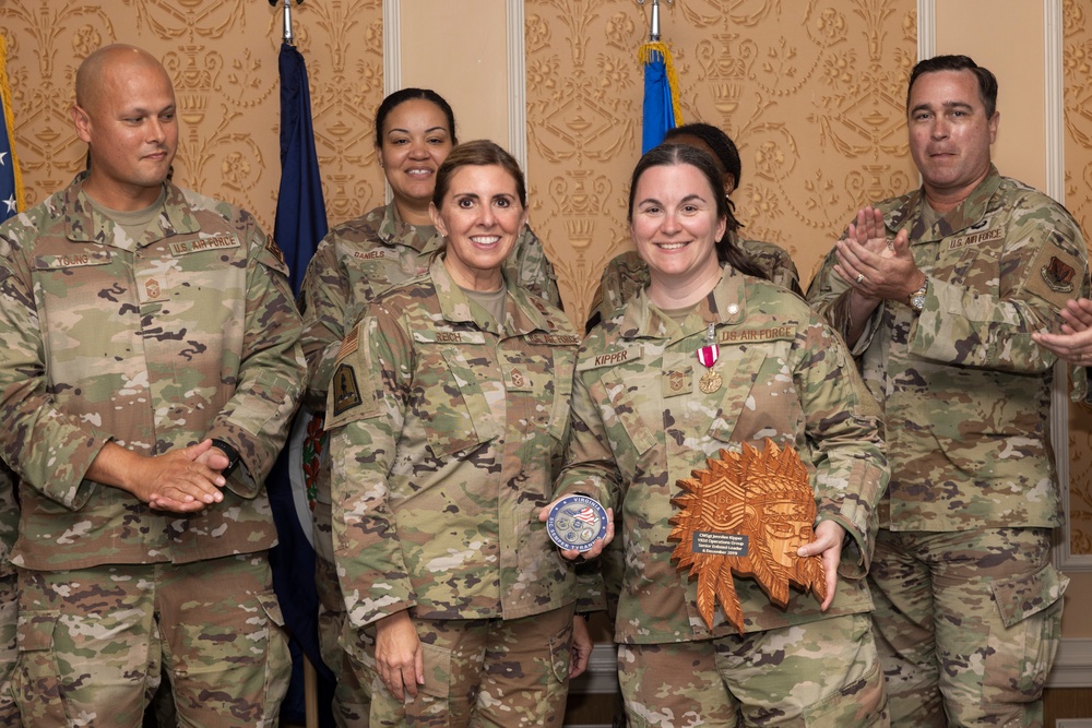 Chief Master Sgt. Jennilee Kipper's retirement