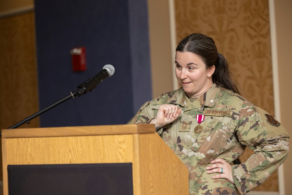 Chief Master Sgt. Jennilee Kipper's retirement