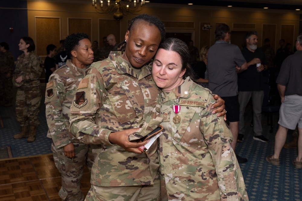 Chief Master Sgt. Jennilee Kipper's retirement