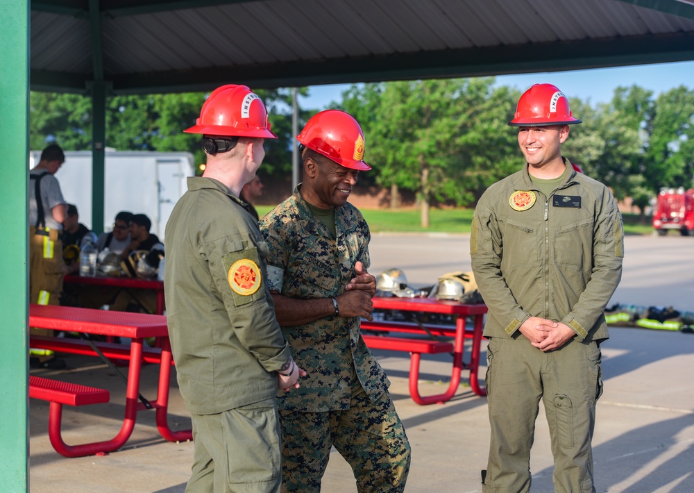 Joint Partner Spotlight: Fire Training Through the Eyes of Master Gunnery Sgt. Terrail Dickerson