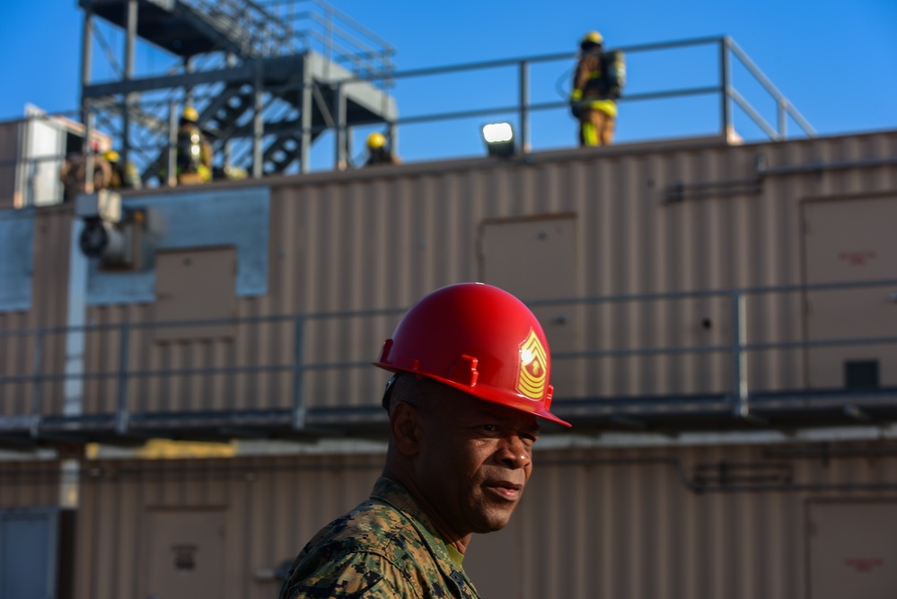 Joint Partner Spotlight: Fire Training Through the Eyes of Master Gunnery Sgt. Terrail Dickerson