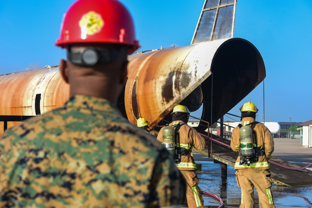 Joint Partner Spotlight: Fire Training Through the Eyes of Master Gunnery Sgt. Terrail Dickerson