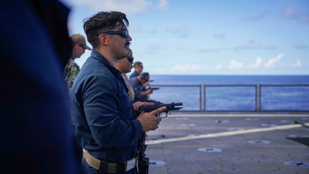 240612 – Gun Shoot Aboard USS Harpers