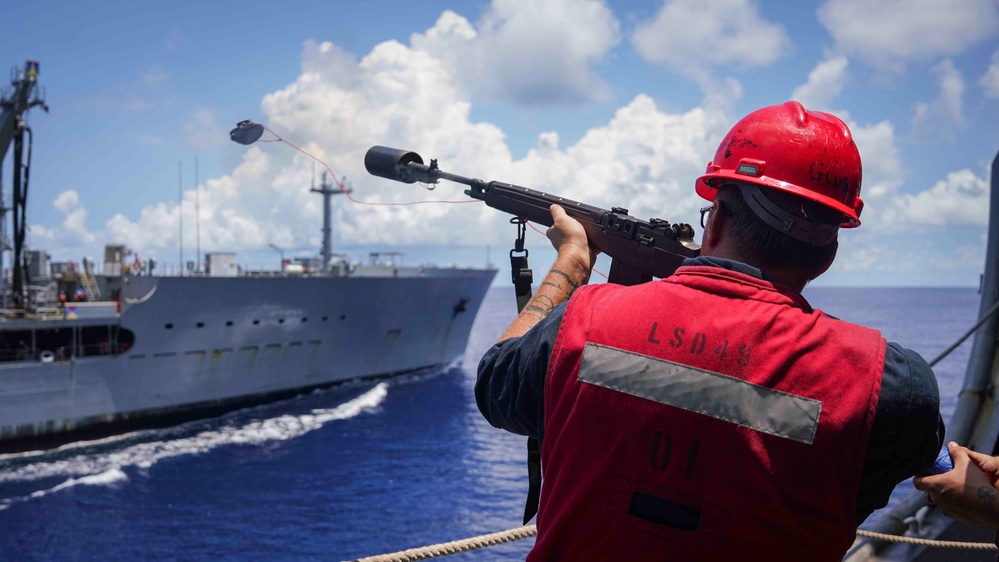 240613 – Underway Replenishment aboard USS Harpers Ferry