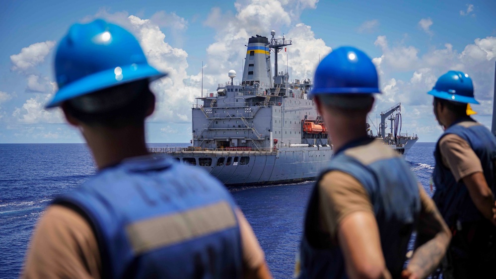 240613 – Underway Replenishment aboard USS Harpers Ferry