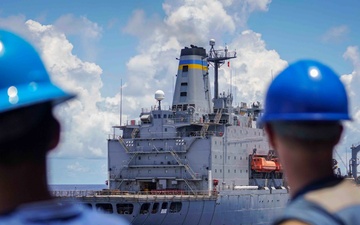 240613 – Underway Replenishment aboard USS Harpers Ferry