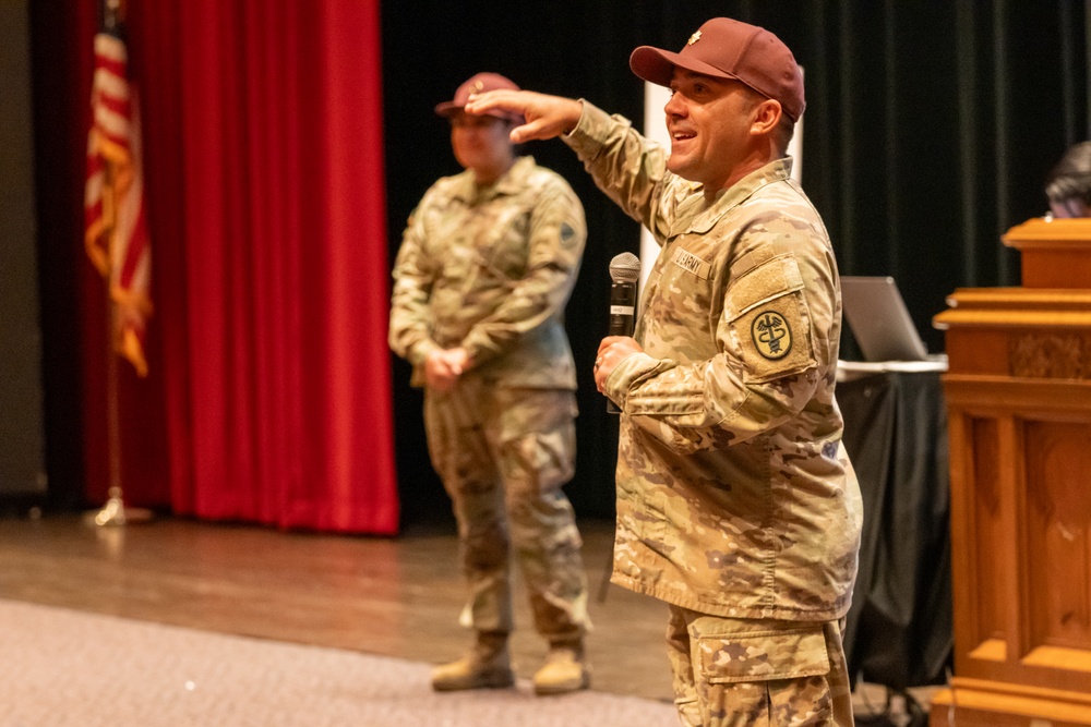 AR-MEDCOM Commanding General leads engagement, discussion in CFGOLD24