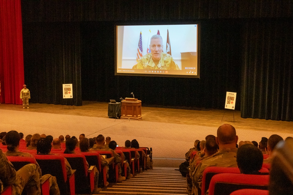 AR-MEDCOM Commanding General leads engagement, discussion in CFGOLD24