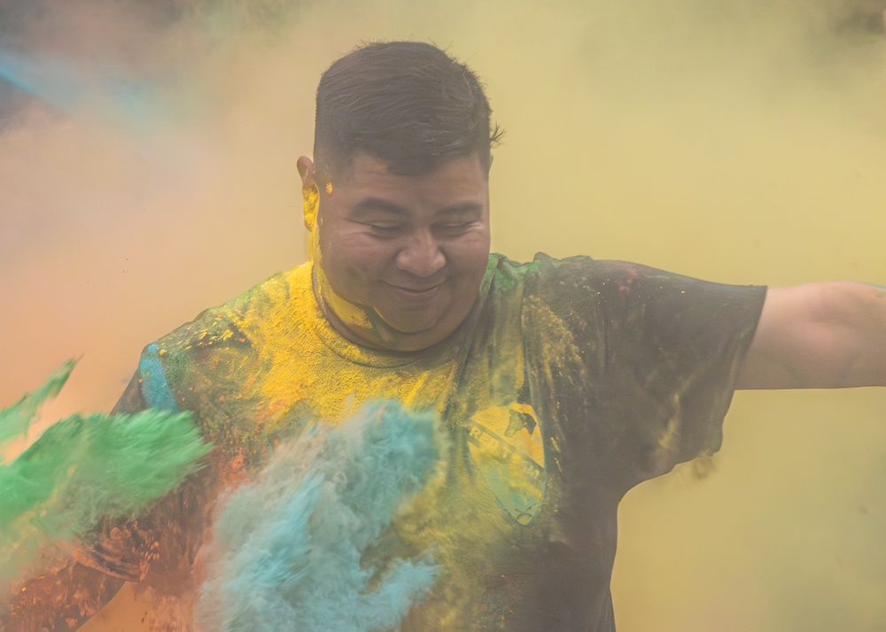 1st Cavalry Division Artillery celebrates Army Birthday with Color Run