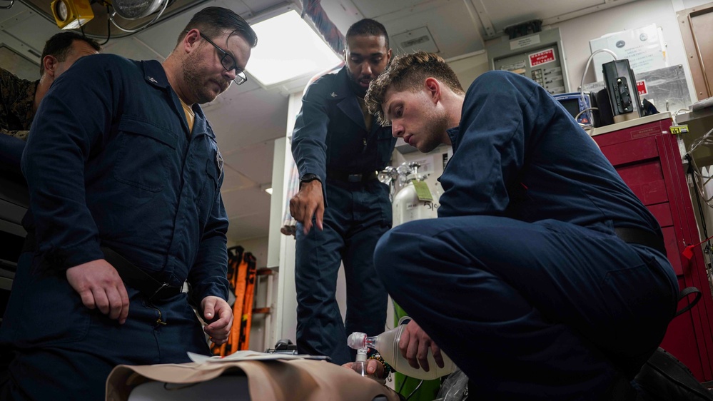 240614 – Basic Lifesaving Course aboard USS Harpers