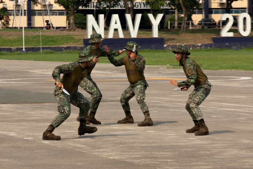 MASA: U.S. and Philippine service members conduct martial arts demonstration