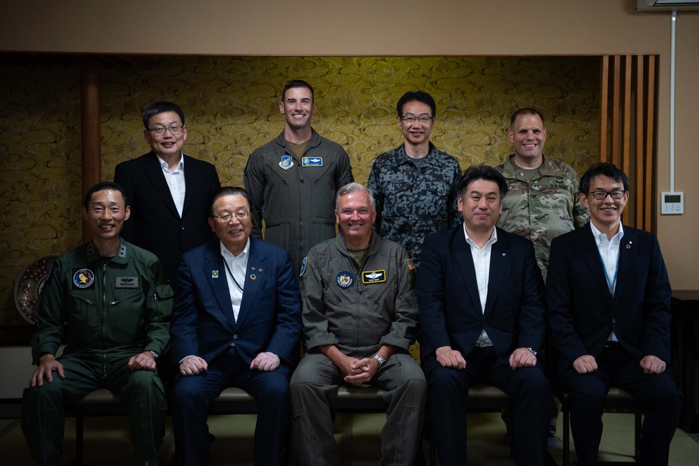 COMUSFJ visits JASDF Matsushima Air Base during Ex. Valiant Shield 24