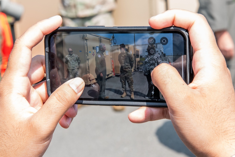 COMUSFJ visits JASDF Matsushima Air Base during Ex. Valiant Shield 24