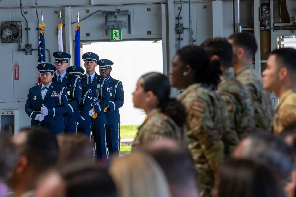 374th OG change of command