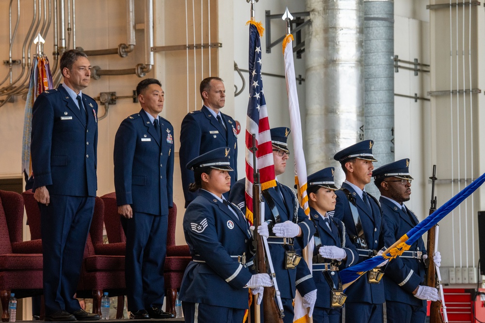 374th OG change of command