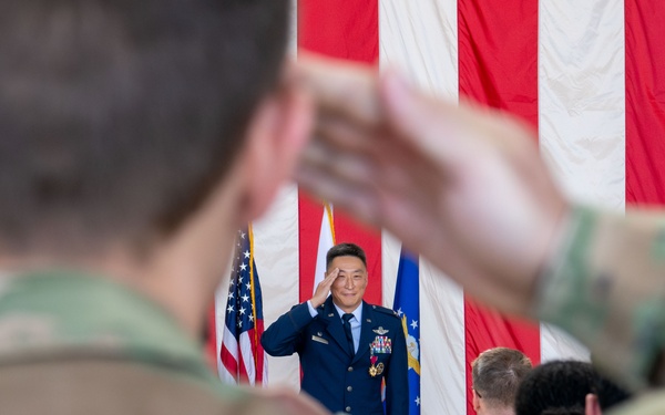 374th OG change of command