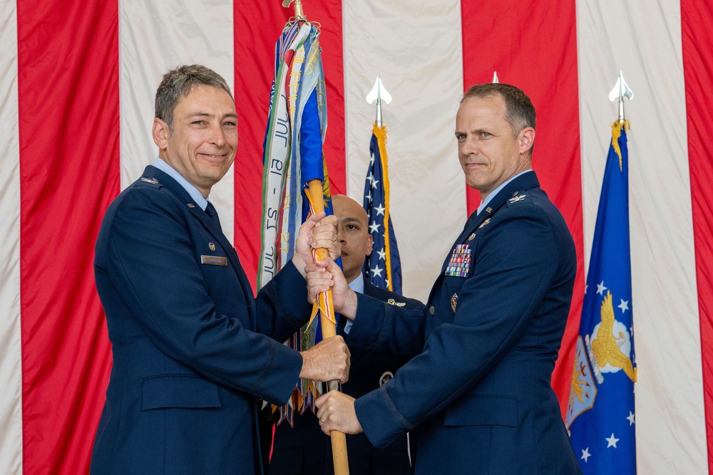 374th OG change of command