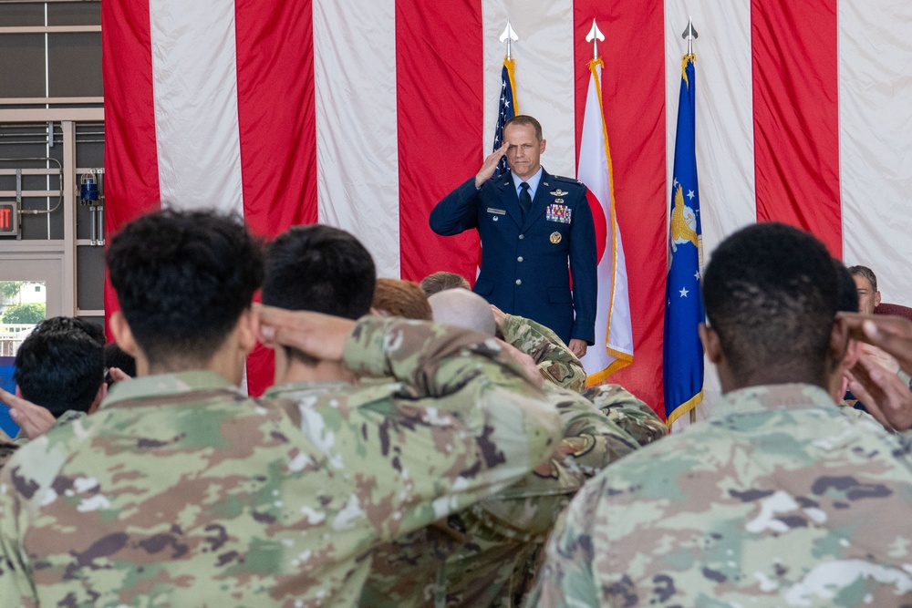 374th OG change of command