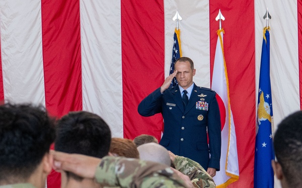 374th OG change of command