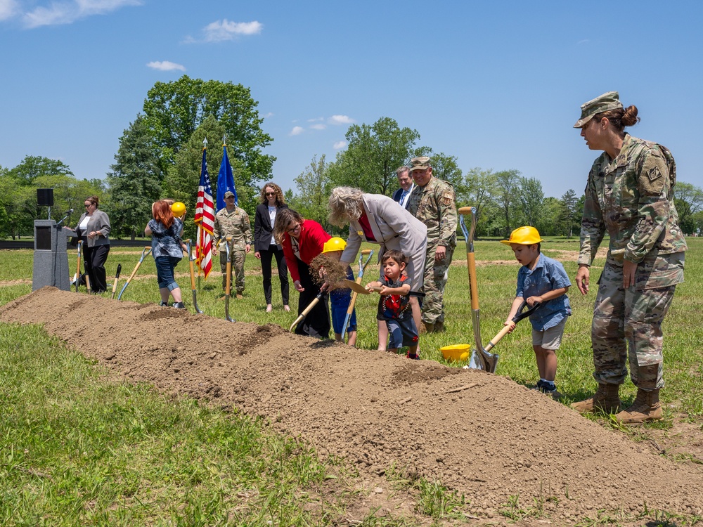 As one project finishes at Wright-Patterson AFB, another project begins