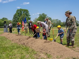As one project finishes at Wright-Patterson AFB, another project begins